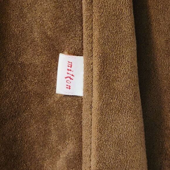 VTG Milton Funwear Poncho Adult Women L / XL Boho Native Indian Feather Costume - Picture 12 of 14